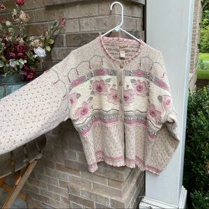 Vintage Embroidered Cardigan